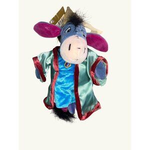 Disney Store - Maiden in Distress Eeyore Mini Bean Bag with Tag 9 inch